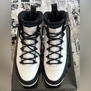 Jordan 9 Retro in Black and White